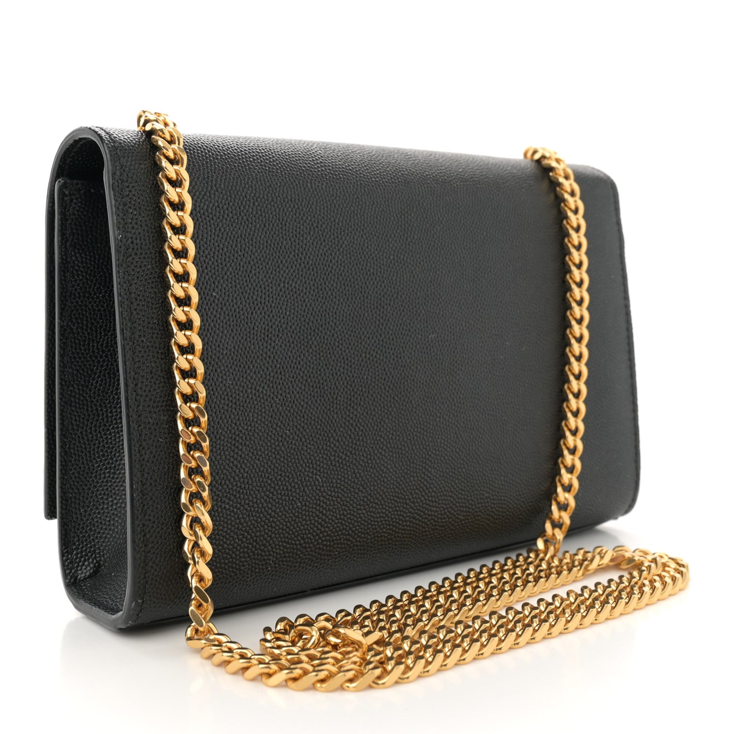 Grain De Poudre Small Monogram Kate Satchel Black