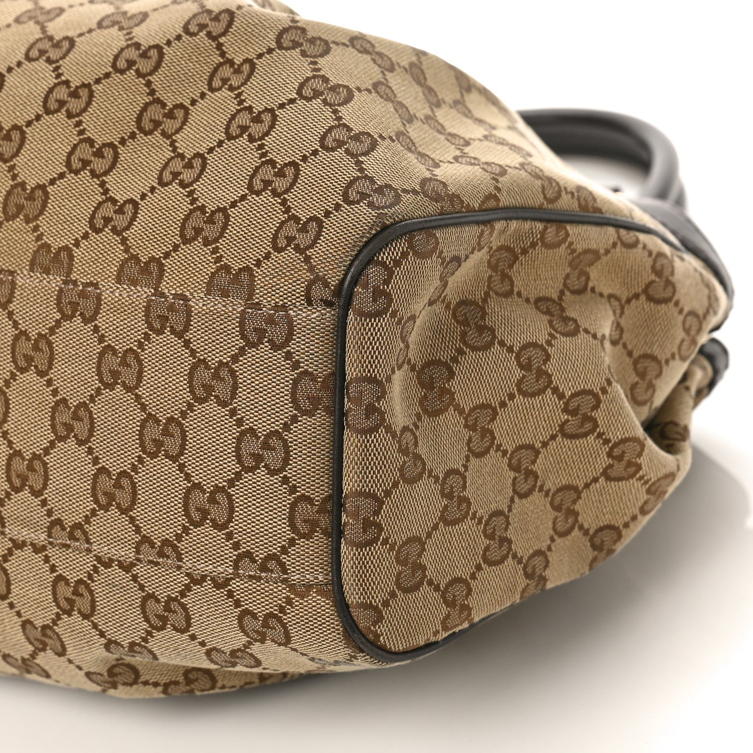Gucci Monogram Medium Sukey Tote Dark Brown 8 of 10