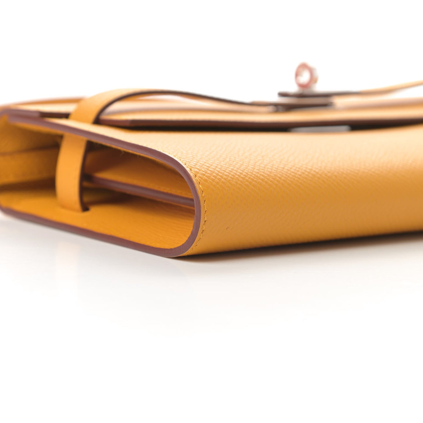 Epsom Kelly Wallet To Go Jaune Ambre