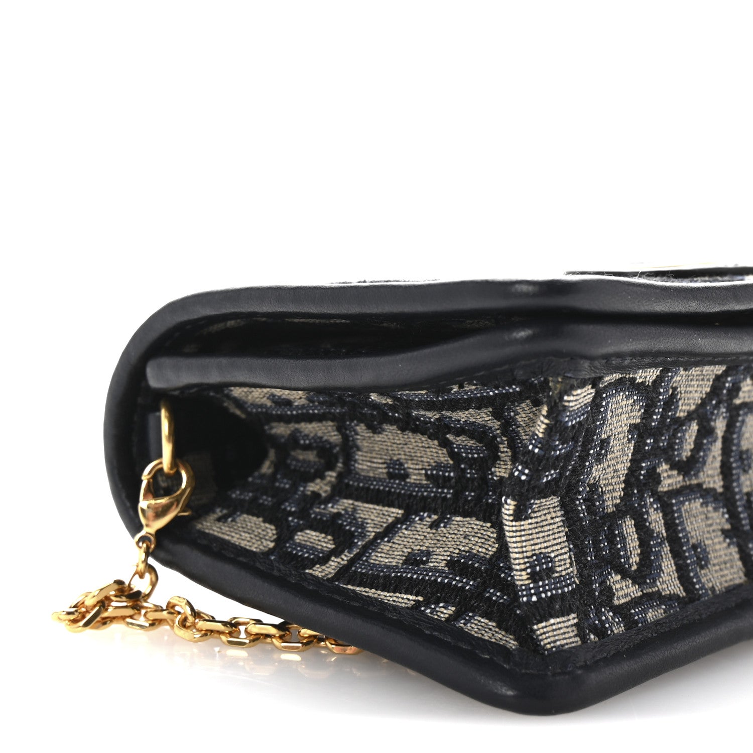 Christian Dior Oblique 30 Montaigne 2-In-1 Pouch Blue 9 of 11