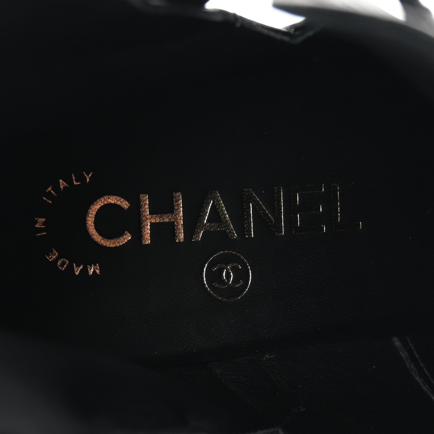 Chanel Lambskin Velvet Cap Toe Short Ankle Boots 39 Black 8 of 9