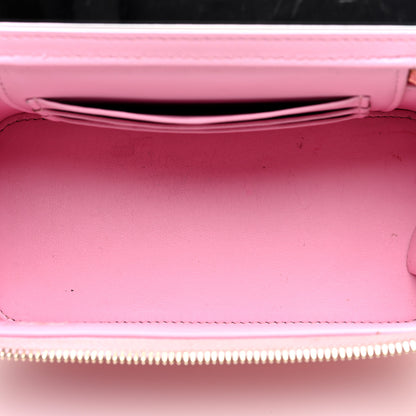 Chanel Caviar Quilted Sweetheart Vanity Case Pink 5 of 11
