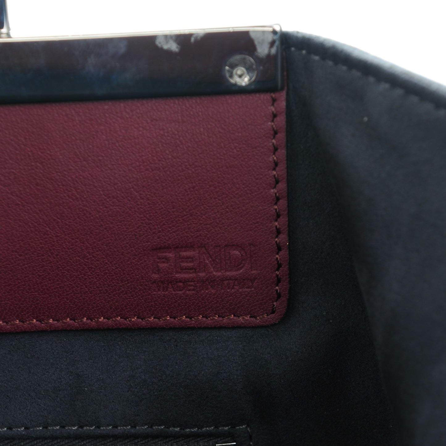 Vitello Elite Flamingo Large 3Jours Tote Bordeaux