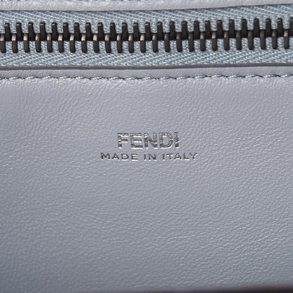 Fendi Shiny Nappa Trapuntata Chain Small DotCom Click Chain Satchel Light Blue 7 of 11
