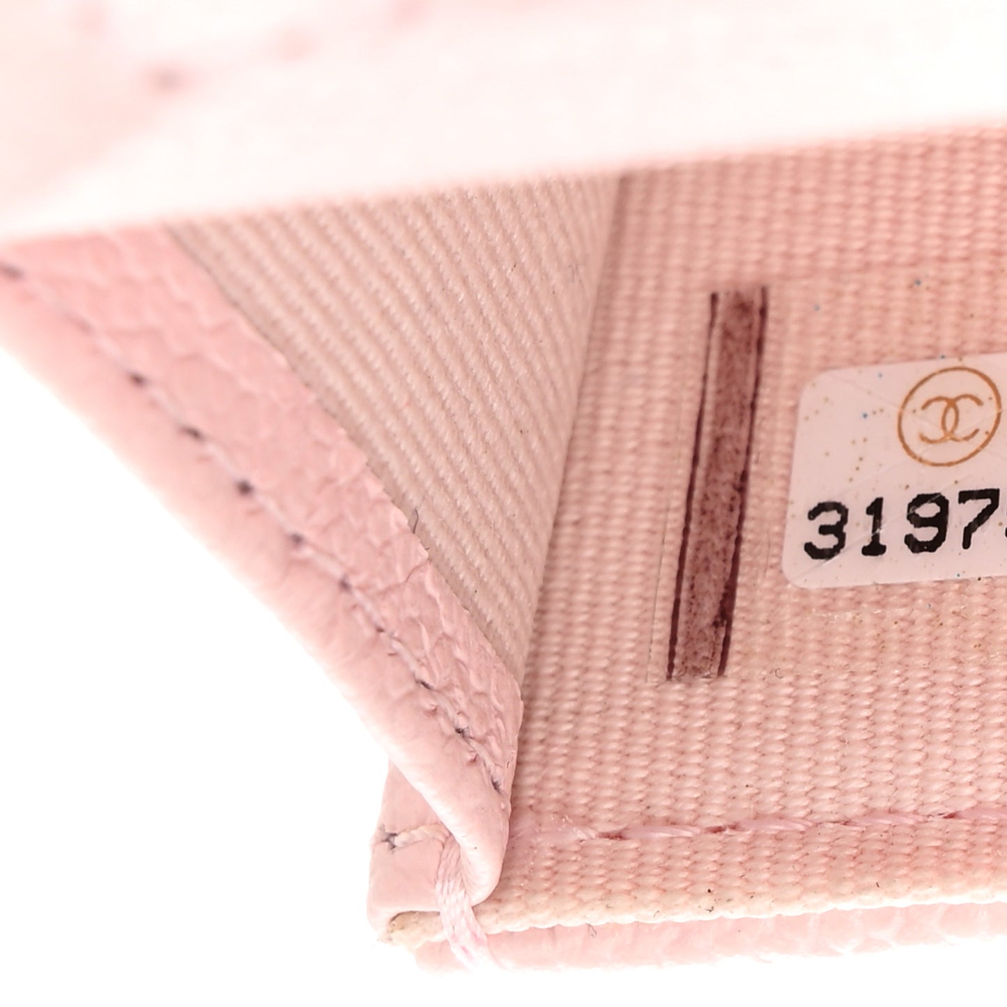 Caviar Quilted Mini Chain Bag Pink