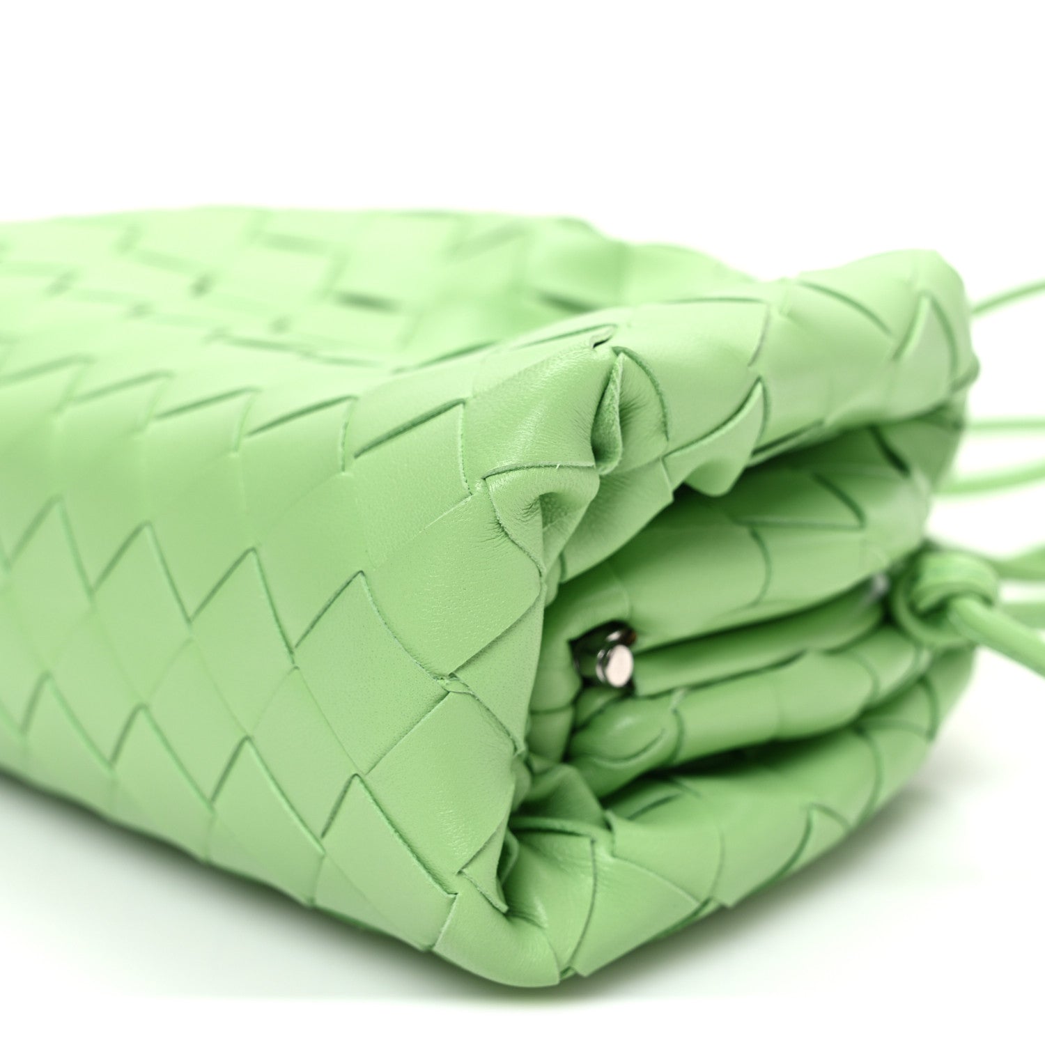 Bottega Veneta Nappa Intrecciato The Mini Pouch Pistachio 10 of 10
