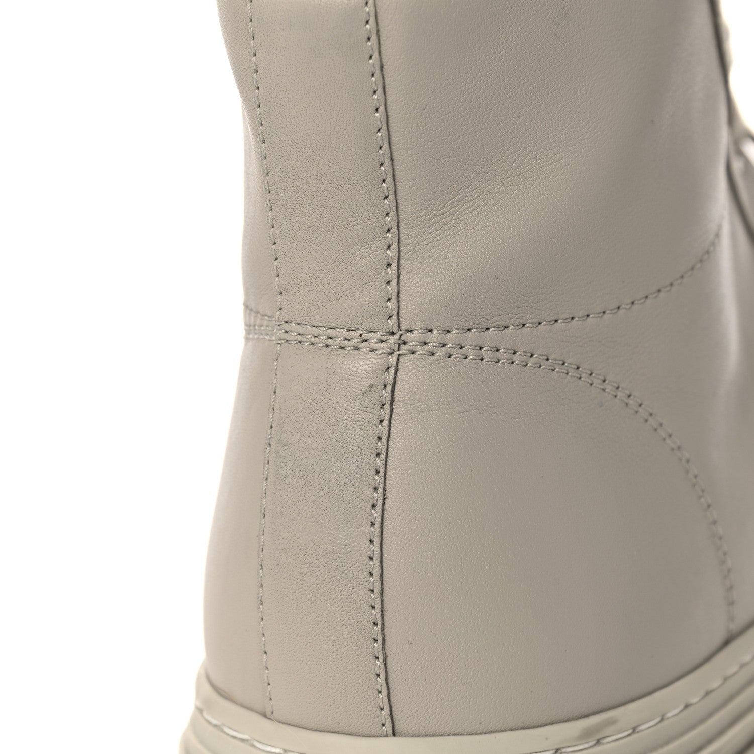 Gucci Calfskin Mens High Top Sneakers 8 Mystic White 15 of 18