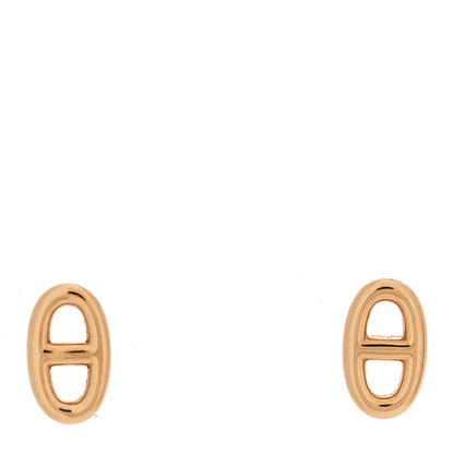 Hermes 18K Rose Gold TPM Farandole Stud Earrings 1 of 5
