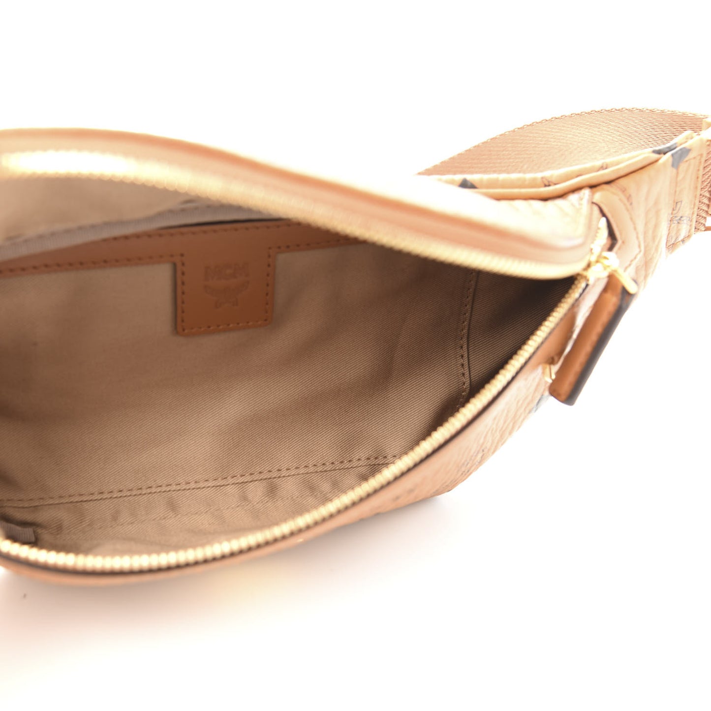 Visetos Small Fusten Belt Bag Cognac