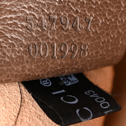 Gucci GG Supreme Monogram Web Ophidia Tote Brown 7 of 28