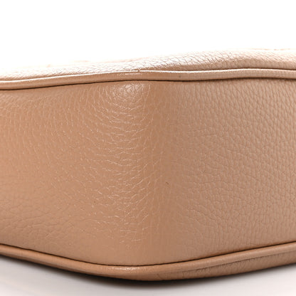 Gucci Pebbled Calfskin Small Soho Disco Bag Camelia 8 of 9