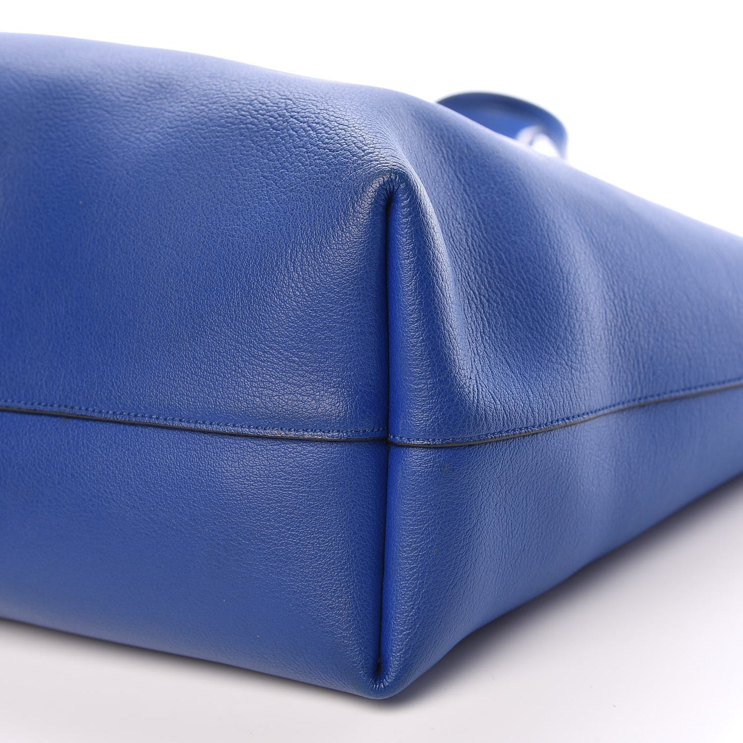 Calfskin Large Shopping Tote Ultramarine