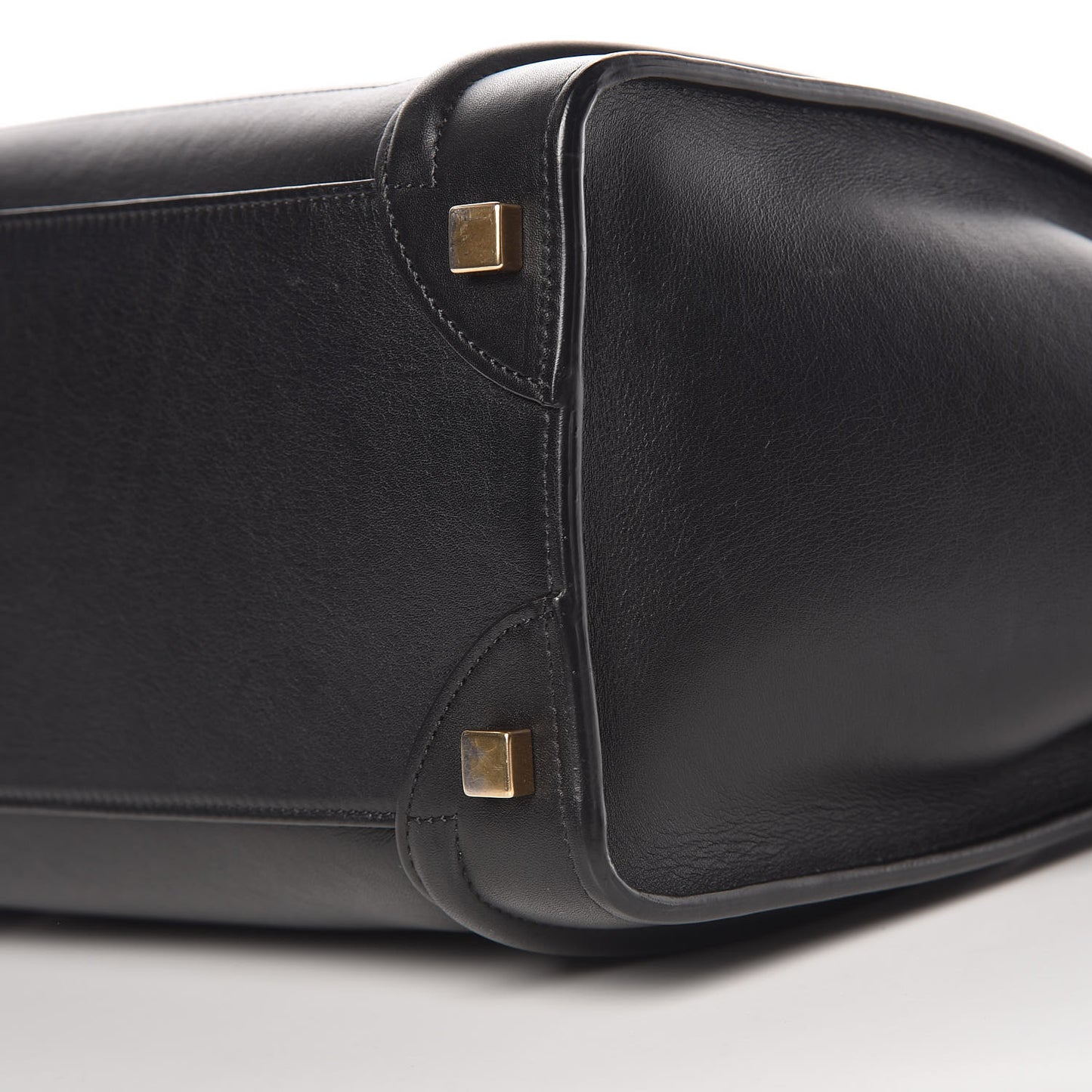 Smooth Calfskin Micro Luggage Black