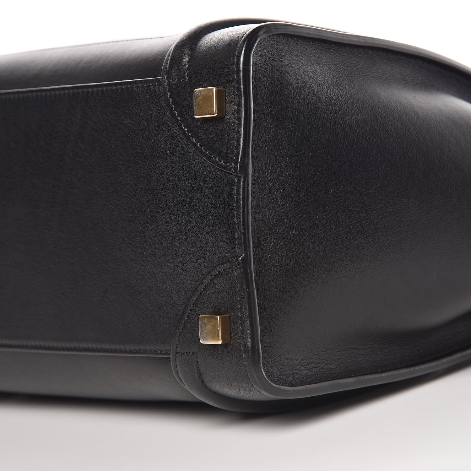 Celine Smooth Calfskin Micro Luggage Black 6 of 10