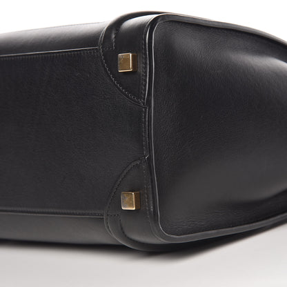 Celine Smooth Calfskin Micro Luggage Black 6 of 10