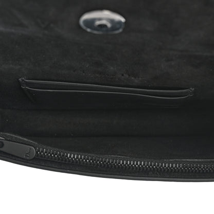 Christian Dior Ultra Matte Calfskin Saddle Belt Bag Black 5 of 13