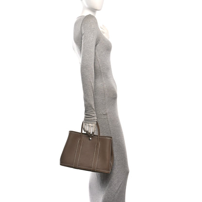 Hermes Negonda Garden Party 30 TPM Etoupe 2 of 11