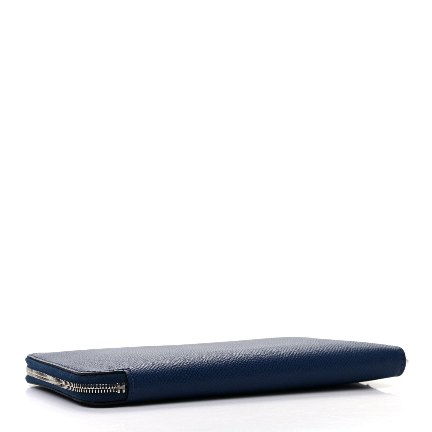 Hermes Epsom Silk'In Wallet Bleu Saphir 4 of 7