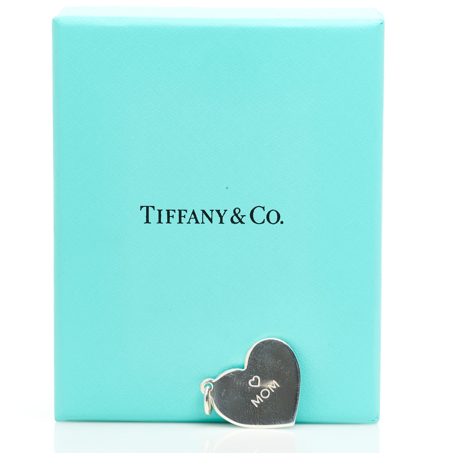 Tiffany Sterling Silver Mom Heart Charm 1760957 – FASHIONPHILE