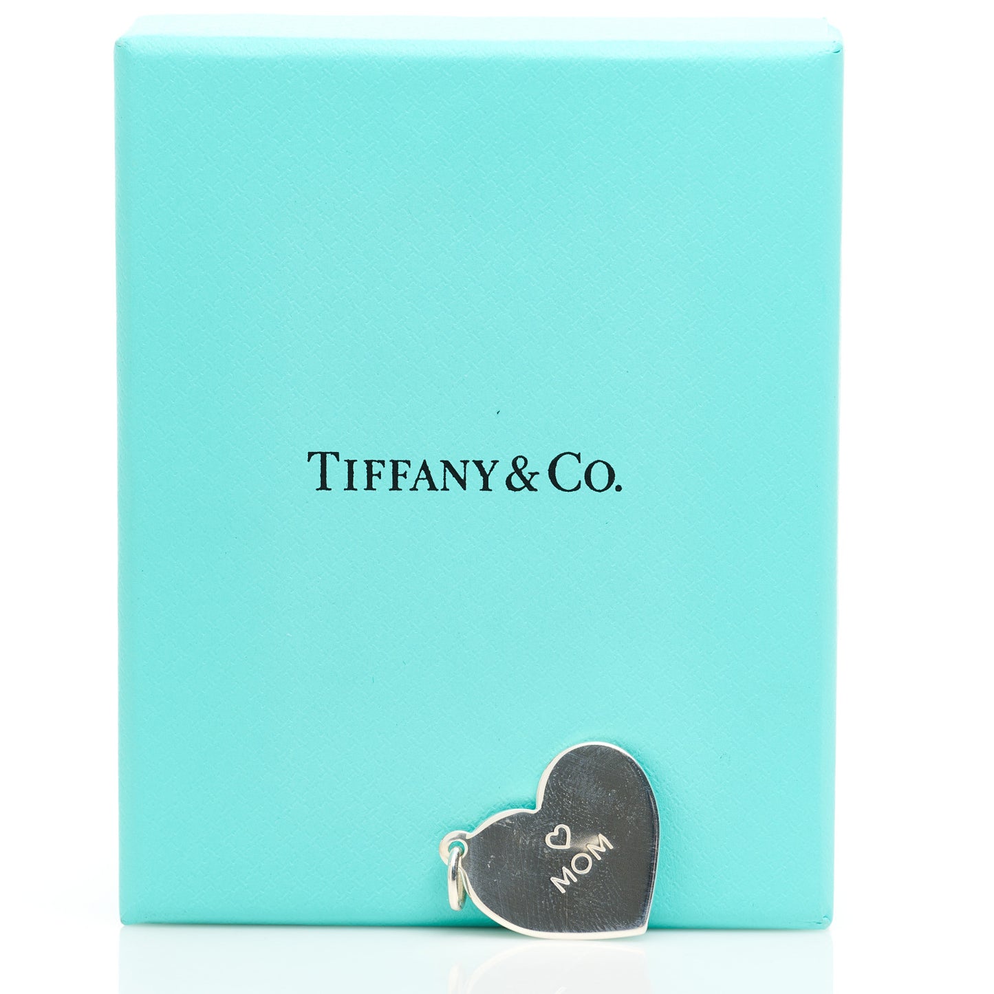 Sterling Silver Mom Heart Charm