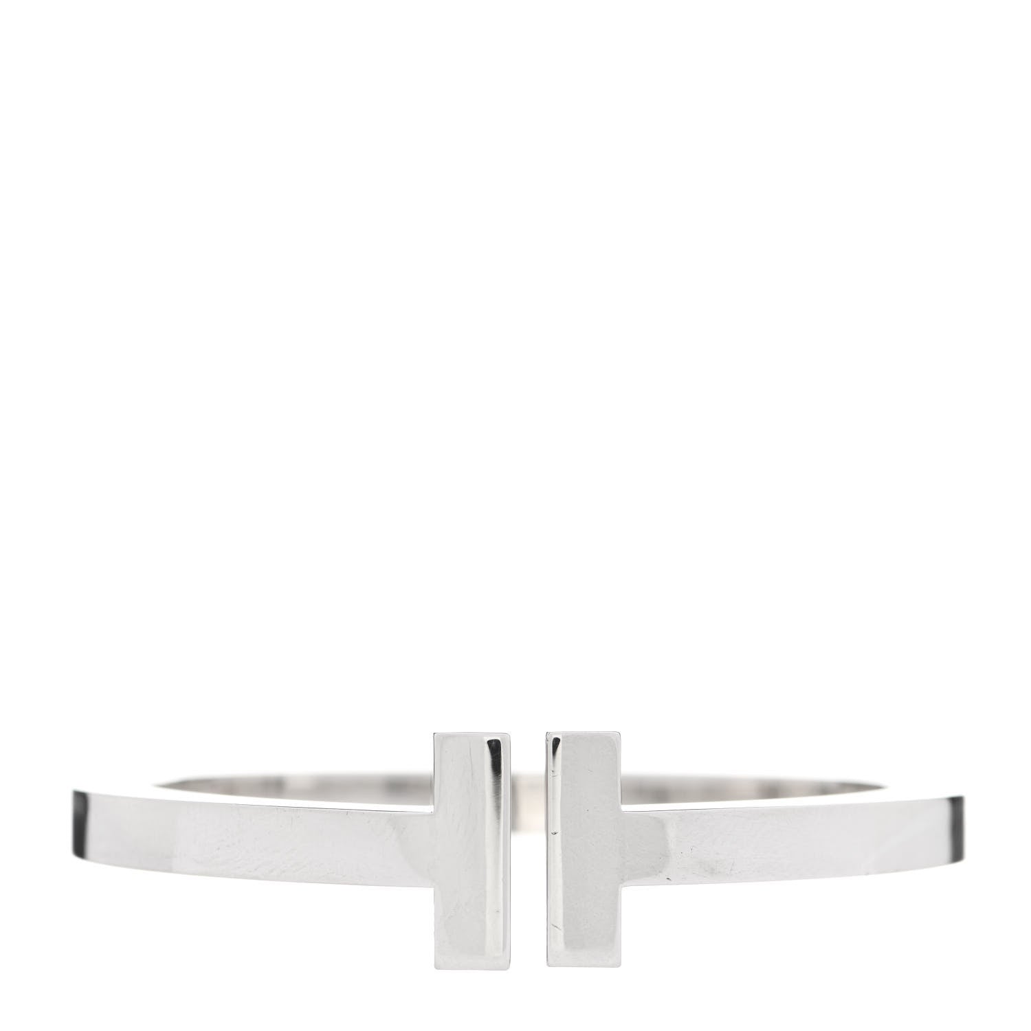Tiffany Sterling Silver T Square Bracelet 1 of 7