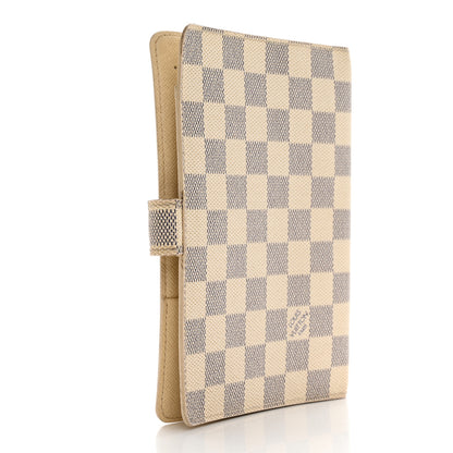 Louis Vuitton Damier Azur Medium Ring Agenda Cover 3 of 14