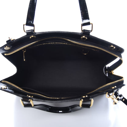 Louis Vuitton Vernis Brea MM Black 8 of 13