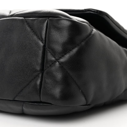 Chanel Lambskin Quilted Medium Chanel 19 Flap Black 10 of 10