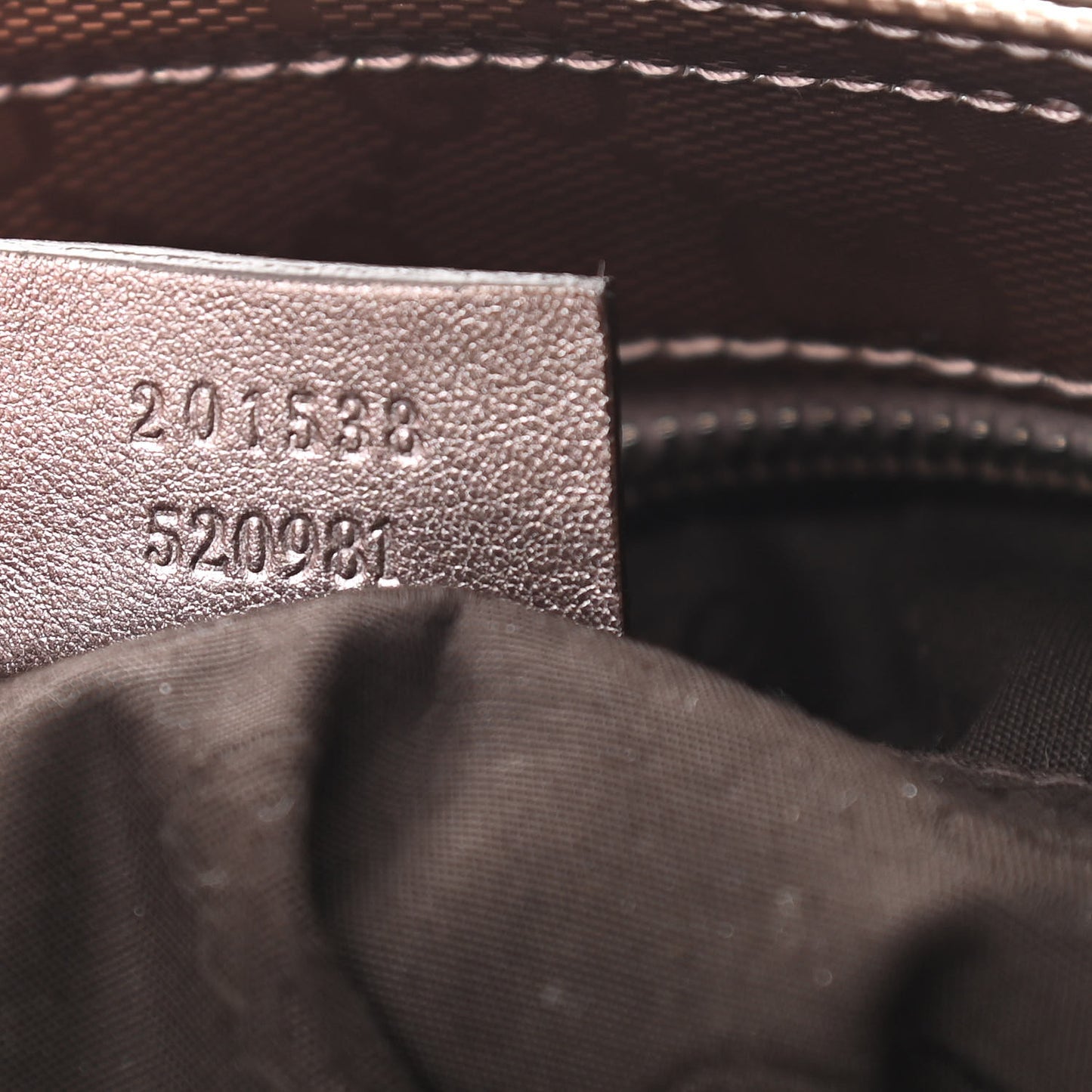 Imprime Monogram Small Flat Messenger Bag Mauve