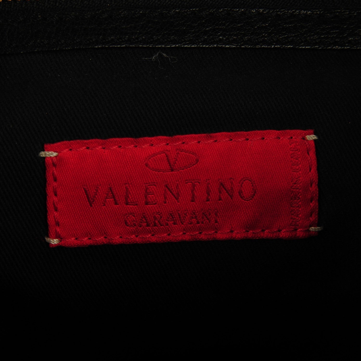Valentino Garavani Patent Large Histoire Black 5 of 8