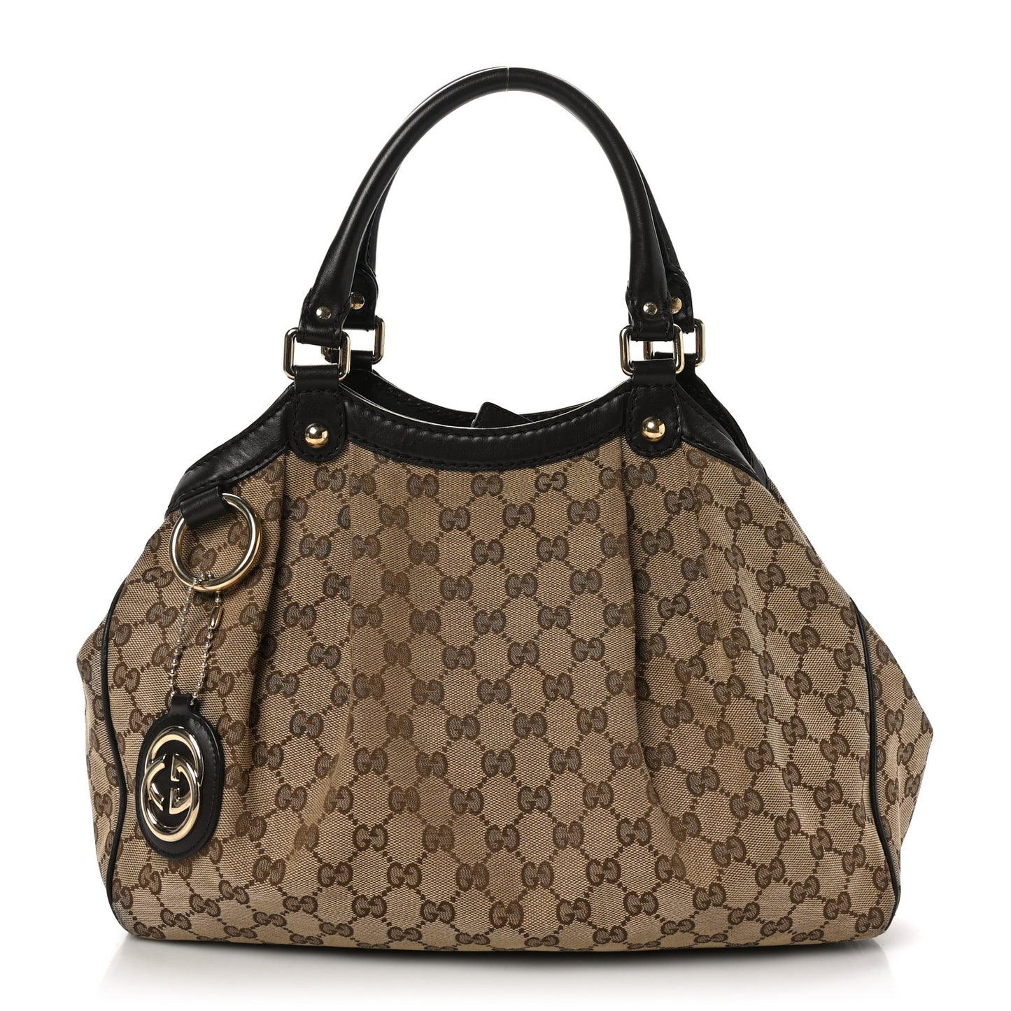 Monogram Medium Sukey Tote Dark Brown