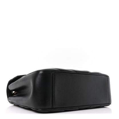 Saint Laurent Lambskin Quilted Monogram Large Loulou Black 6 of 12