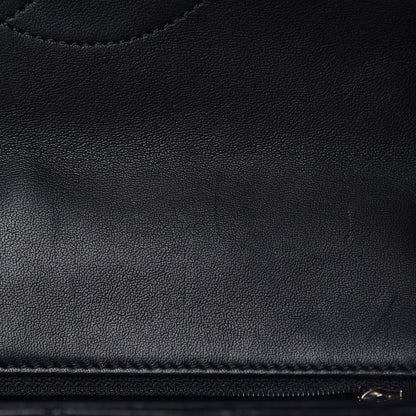 Chanel Lambskin Quilted Jumbo Cuba Color Flap Black 11 of 13