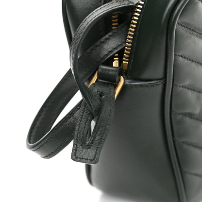 Saint Laurent Calfskin Matelasse Monogram Lou Camera Bag Sea Turquoise 13 of 13