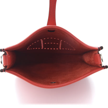 Hermes Taurillon Clemence Evelyne TPM Rouge de Coeur 4 of 9