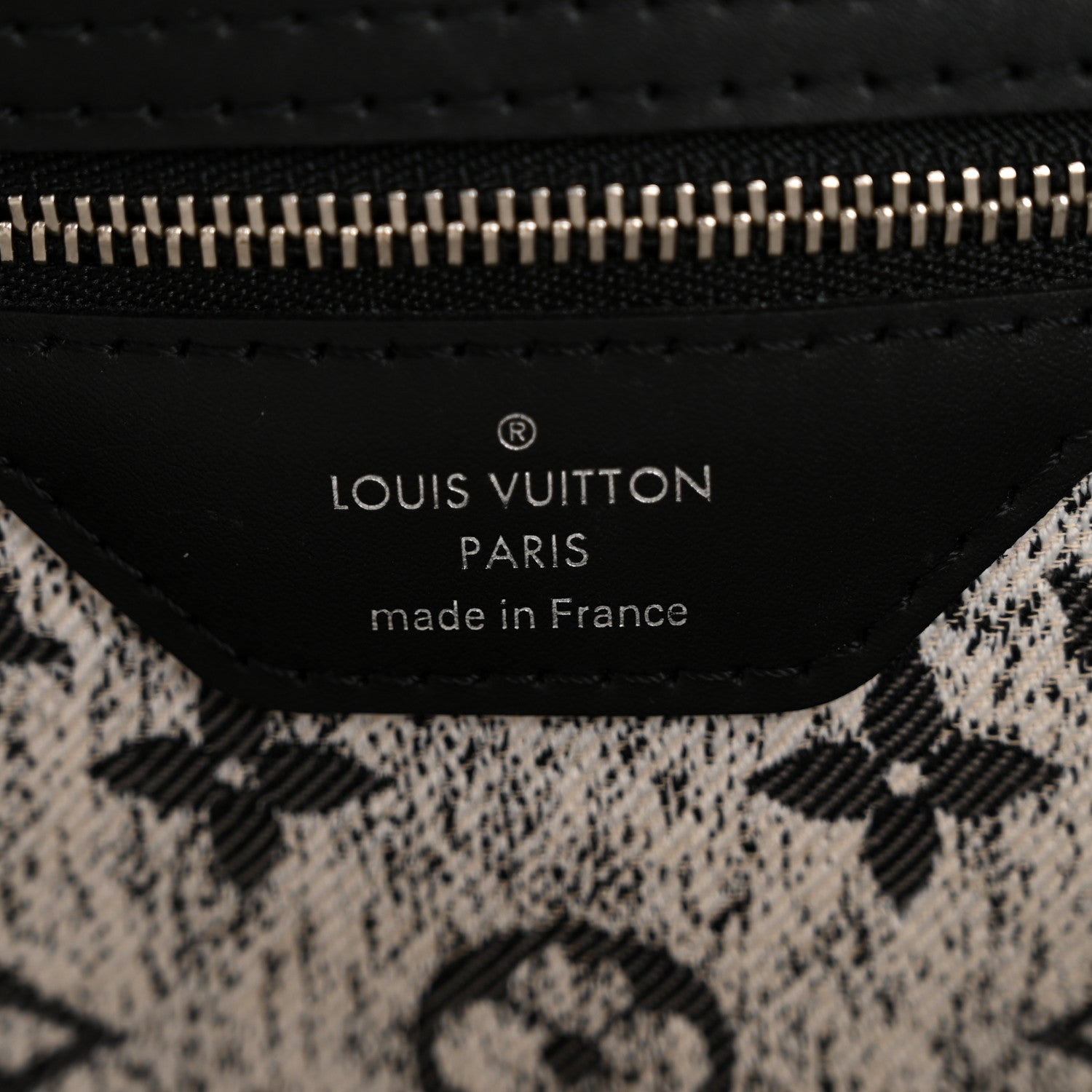 Louis Vuitton Denim Monogram Jacquard Neverfull MM Grey 1767022