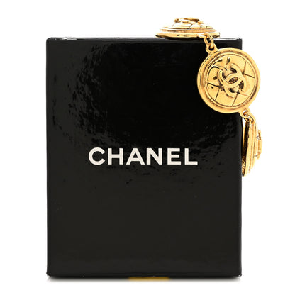 Chanel Metal CC Medallion Bracelet Gold 6 of 6