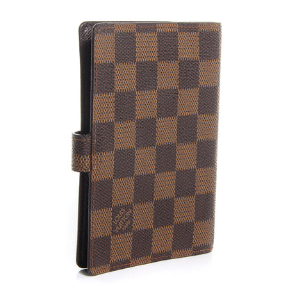 Louis Vuitton Damier Ebene Small Ring Agenda Cover 3 of 7