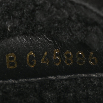 Chanel Suede Calfskin CC Loafers 39.5 Black 9 of 11