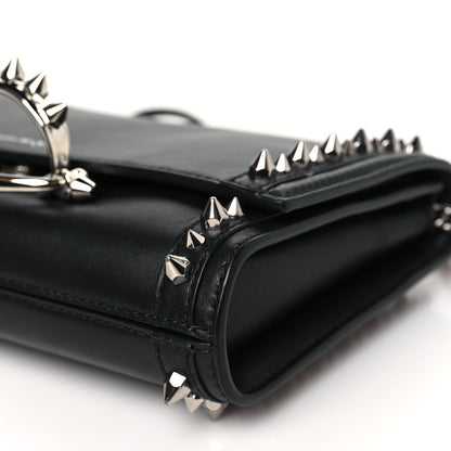 Alexander McQueen Calfskin Studded The Story Shoulder Bag Black 9 of 9