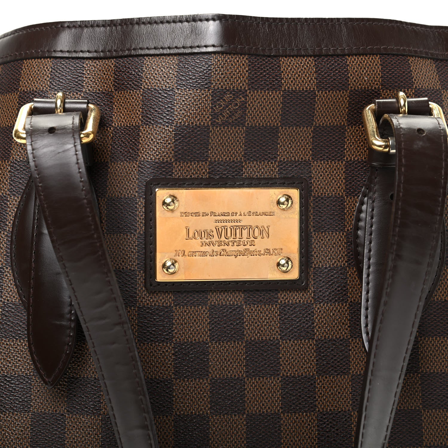 Louis Vuitton Damier Ebene Hampstead MM 9 of 9