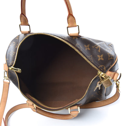 Louis Vuitton Monogram Speedy Bandouliere 35 5 of 10