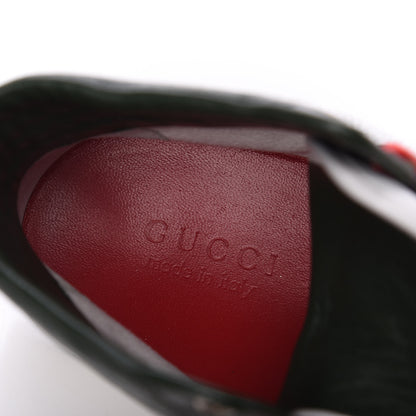 Gucci Calfskin Web Coda High Top Sneakers 8.5 White 8 of 10