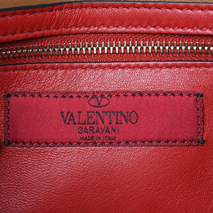 Valentino Garavani Nappa Rockstud Spike Wallet On Chain Bright Cognac 6 of 12