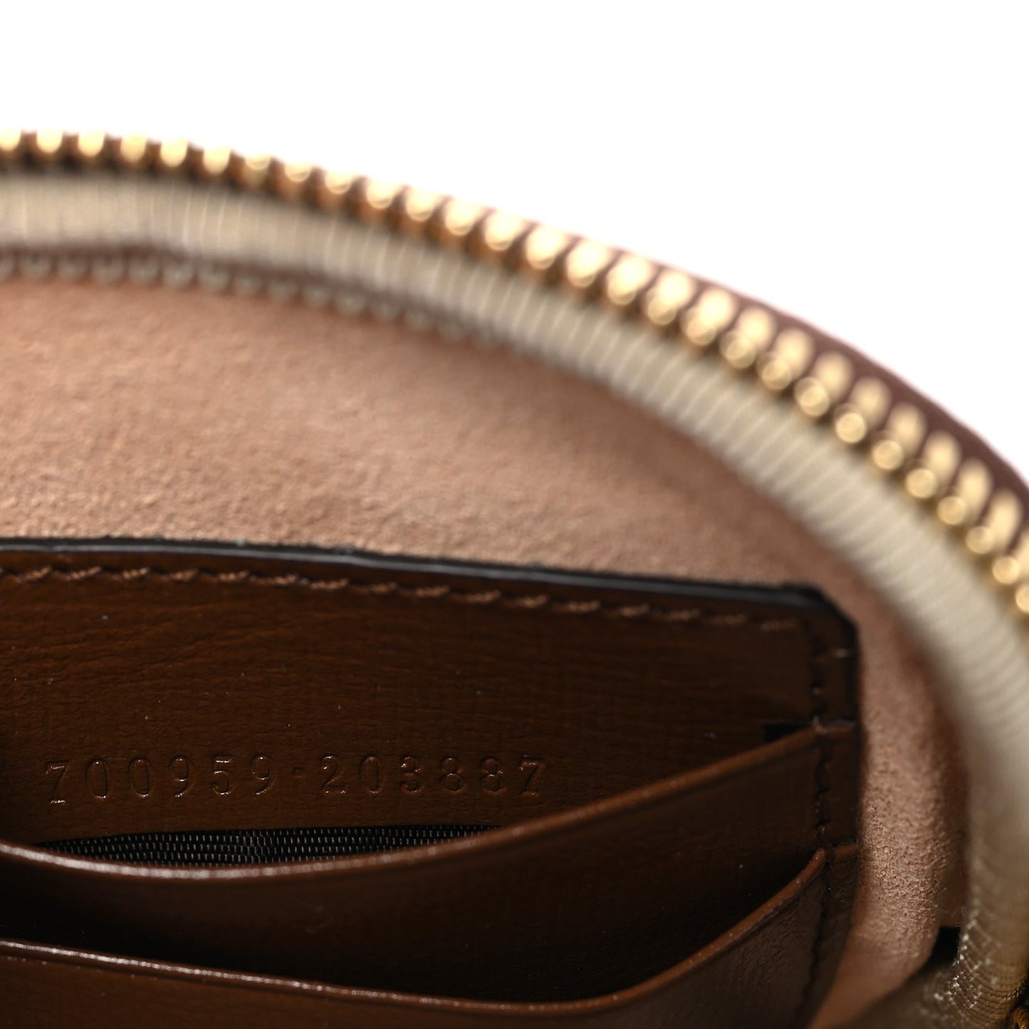 GG Supreme Monogram Textured Calfskin Retro Interlocking G Phone Crossbody Bag Ebony Brown Sugar