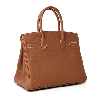 Hermes Togo Birkin 30 Gold 3 of 11