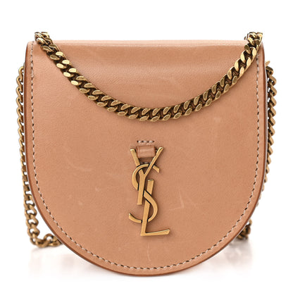 Saint Laurent Calfskin Monogram Baby Kaia Crossbody Bag Vintage Brown 1 of 11