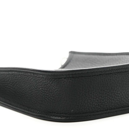 Hermes Taurillon Clemence Evelyne TPM Black 8 of 10