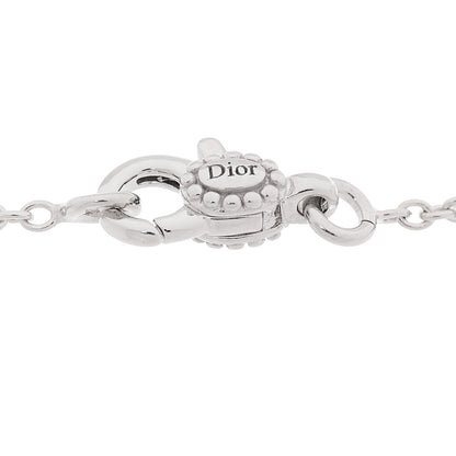 Christian Dior 18K White Gold Pave Diamond Rose Des Vents Bracelet 6 of 6