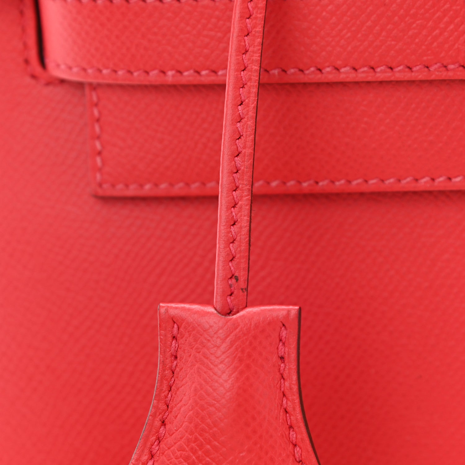 Hermes Epsom Kelly Sellier 28 Rouge Casaque 11 of 12